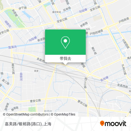 嘉美路/银裕路(路口)地图