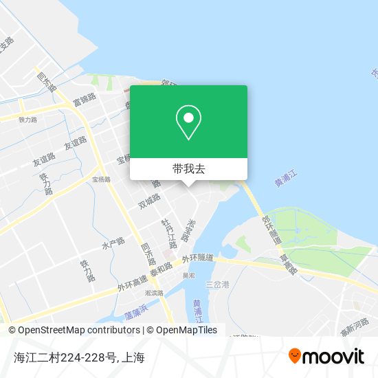 海江二村224-228号地图