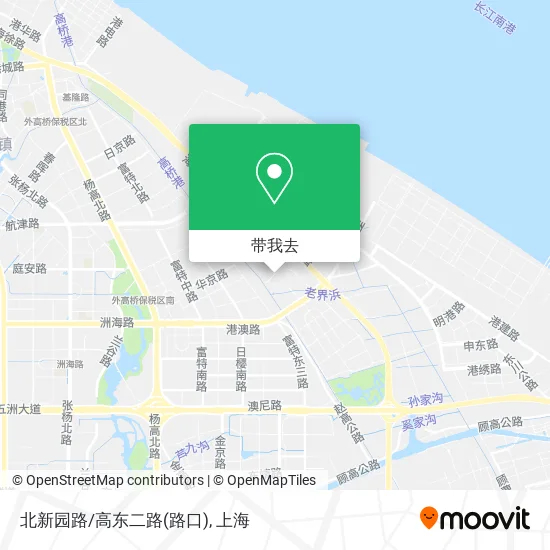 北新园路/高东二路(路口)地图