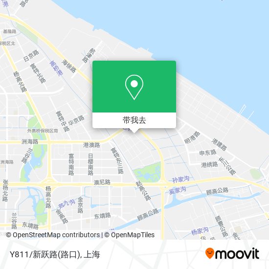 Y811/新跃路(路口)地图