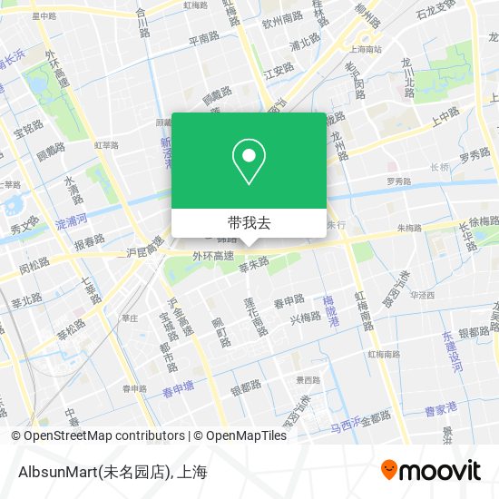 AlbsunMart(未名园店)地图