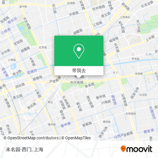 未名园-西门地图