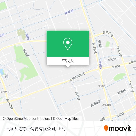 上海大龙特种钢管有限公司地图