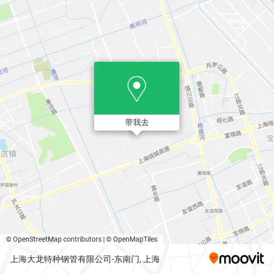 上海大龙特种钢管有限公司-东南门地图