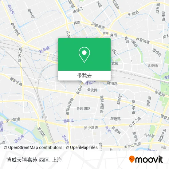博威天禧嘉苑-西区地图