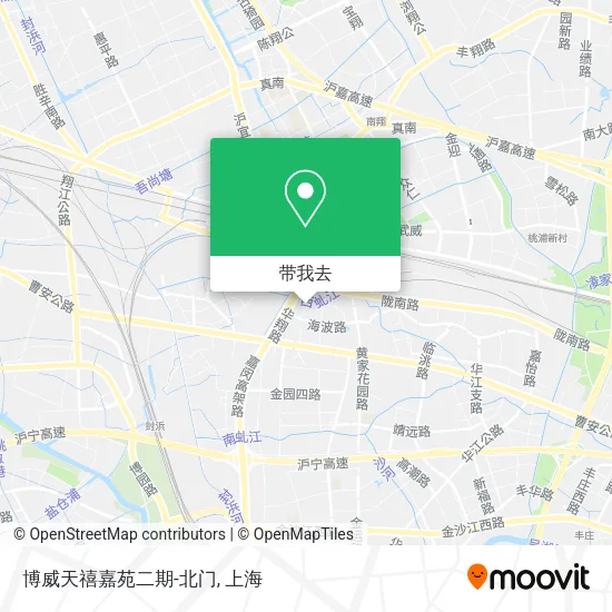博威天禧嘉苑二期-北门地图