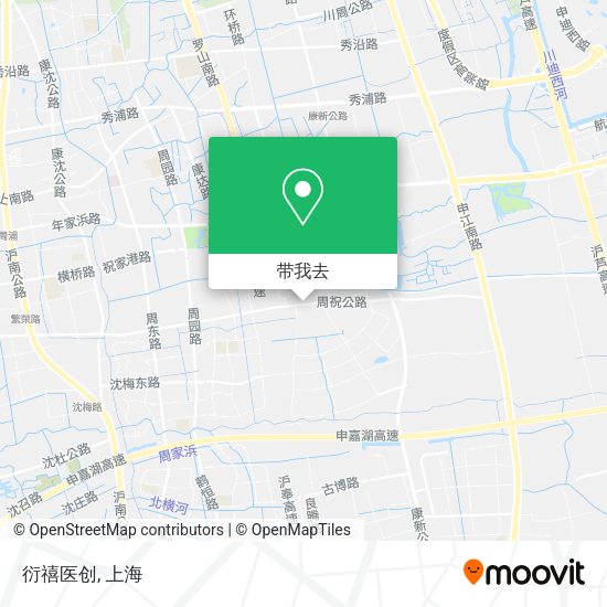 衍禧医创地图