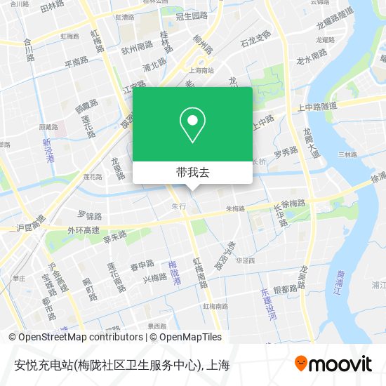 安悦充电站(梅陇社区卫生服务中心)地图