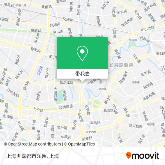 上海世嘉都市乐园地图