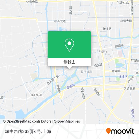 城中西路333弄6号地图