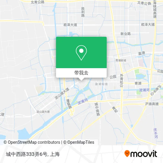 城中西路333弄6号地图