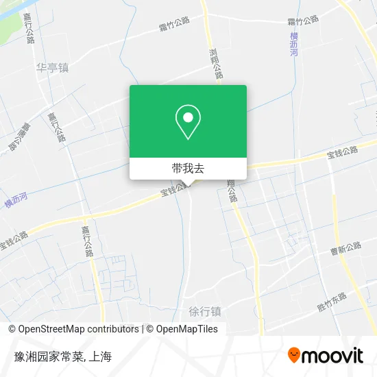 豫湘园家常菜地图