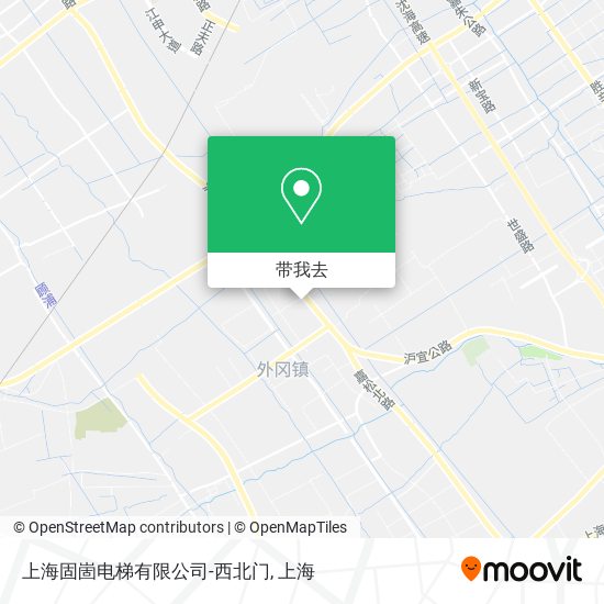 上海固崮电梯有限公司-西北门地图