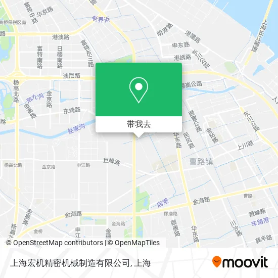 上海宏机精密机械制造有限公司地图