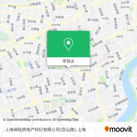 上海锦锐房地产经纪有限公司(宜山路)地图