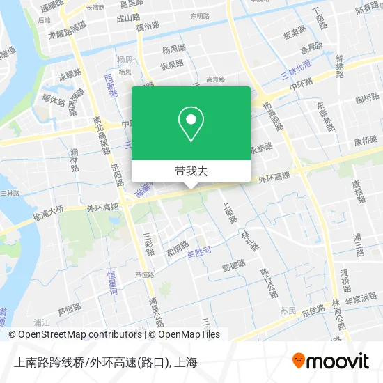 上南路跨线桥/外环高速(路口)地图