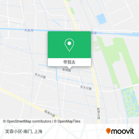 芙蓉小区-南门地图