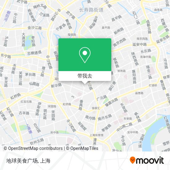 地球美食广场地图