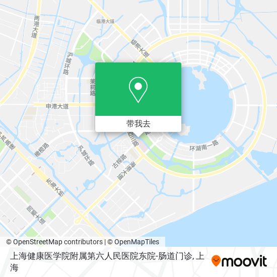 上海健康医学院附属第六人民医院东院-肠道门诊地图