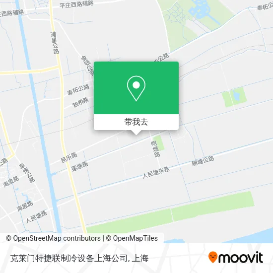 克莱门特捷联制冷设备上海公司地图