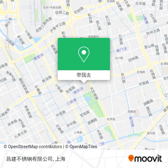 昌建不锈钢有限公司地图