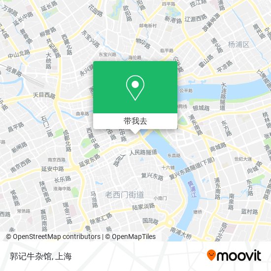 郭记牛杂馆地图