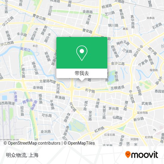 明众物流地图