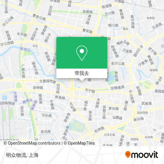 明众物流地图
