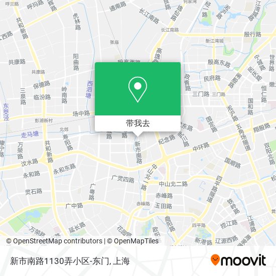 新市南路1130弄小区-东门地图
