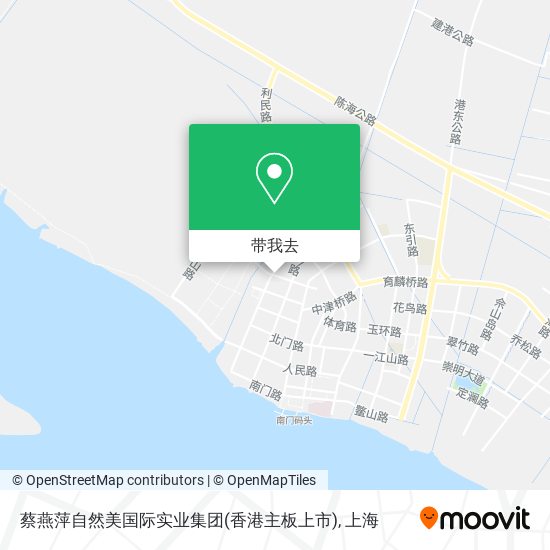蔡燕萍自然美国际实业集团(香港主板上市)地图