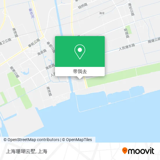 上海珊瑚云墅地图