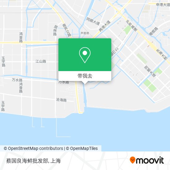 蔡国良海鲜批发部地图