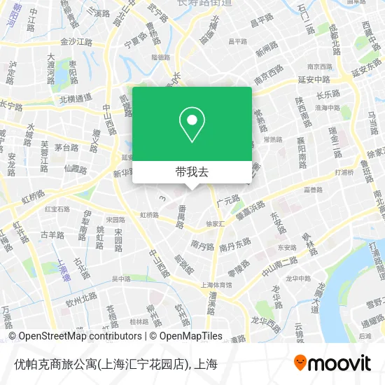 优帕克商旅公寓(上海汇宁花园店)地图