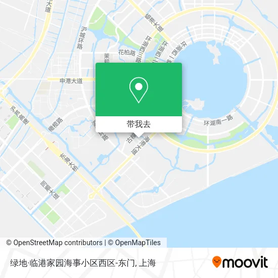 绿地·临港家园海事小区西区-东门地图