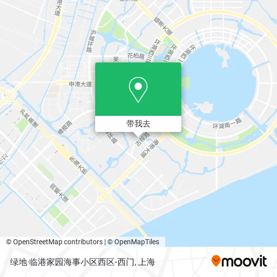 绿地·临港家园海事小区西区-西门地图