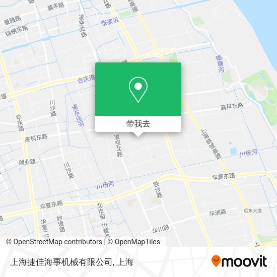 上海捷佳海事机械有限公司地图