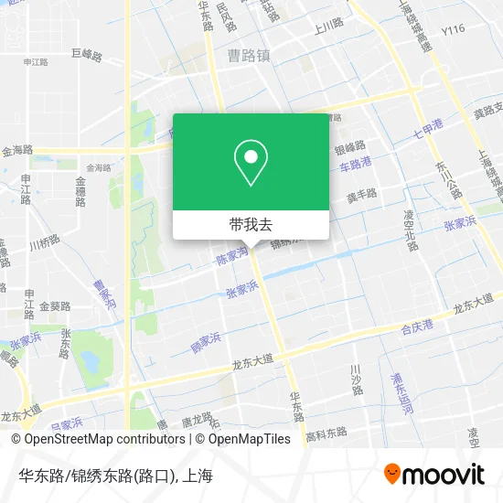 华东路/锦绣东路(路口)地图
