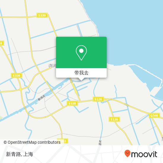新青路地图