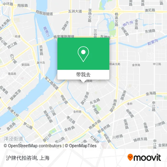 沪牌代拍咨询地图