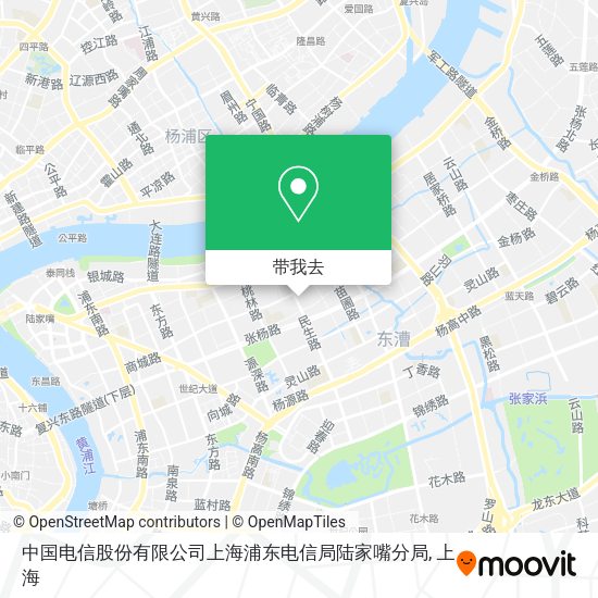 中国电信股份有限公司上海浦东电信局陆家嘴分局地图