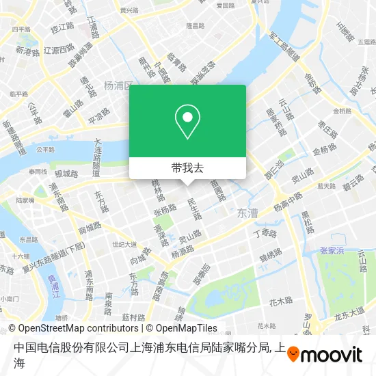中国电信股份有限公司上海浦东电信局陆家嘴分局地图
