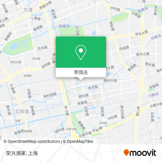 荣兴酒家地图