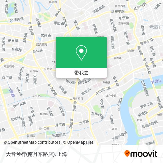 大音琴行(南丹东路店)地图