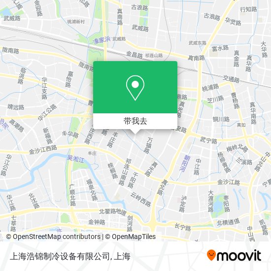 上海浩锦制冷设备有限公司地图