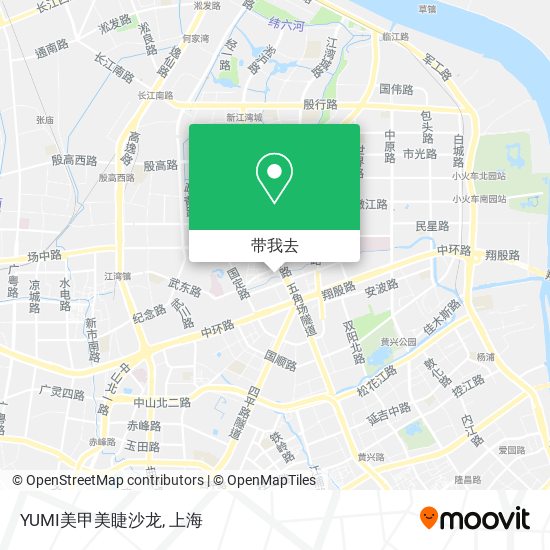 YUMI美甲美睫沙龙地图