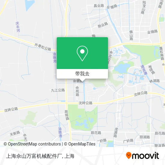 上海佘山万富机械配件厂地图