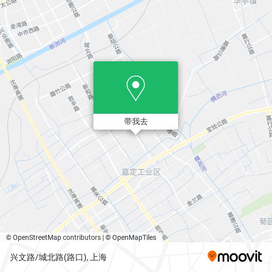 兴文路/城北路(路口)地图