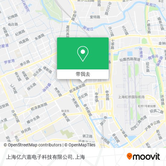 上海亿六嘉电子科技有限公司地图