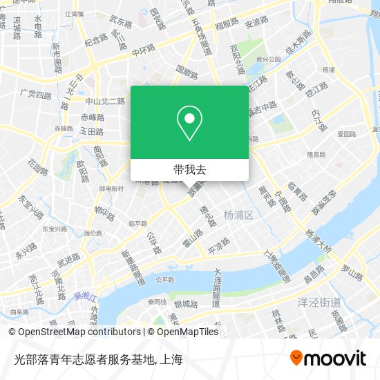 光部落青年志愿者服务基地地图