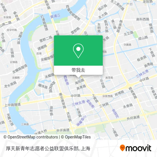 厚天新青年志愿者公益联盟俱乐部地图